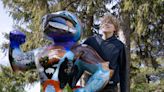 Powered by passion of art, 13-year-old designs National Park-themed Herky on Parade statue