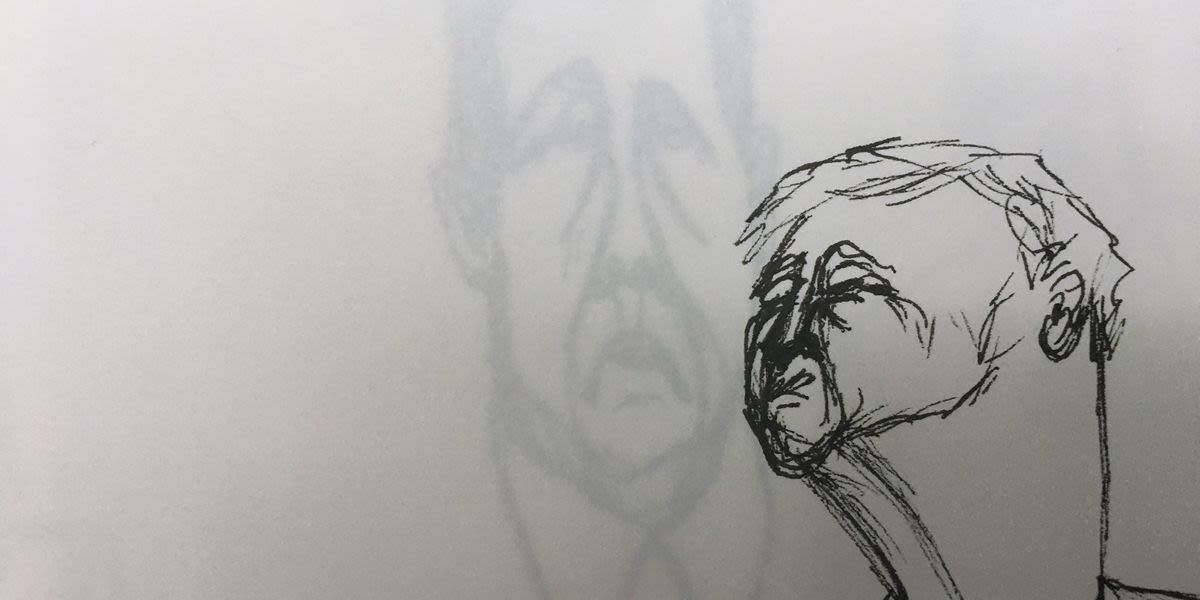 ‘Strategy and manipulation’: Artist draws truth from Trump’s face at hush money trial