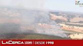 Declarado un incendio en Villarejo de Montalbán en el que trabajan seis medios aéreos y cinco terrestres