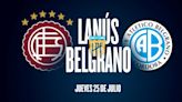 Lanús vs. Belgrano por la Liga Profesional: día, horario y canal de TV