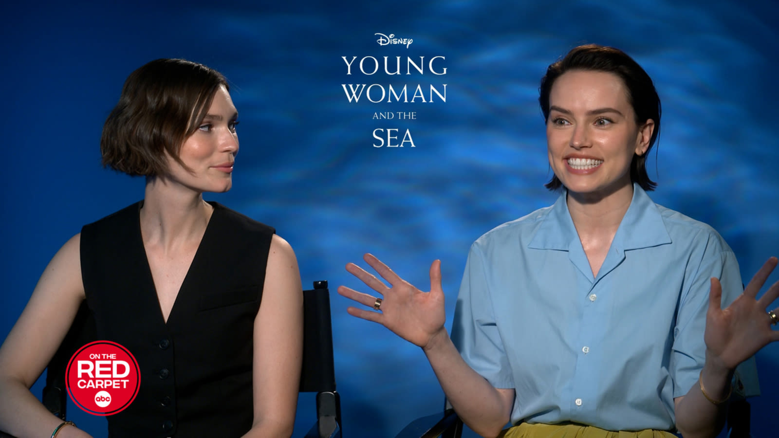 Daisy Ridley's candid conversation about 'Young Woman and the Sea'