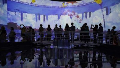 Monet by the water: la nueva experiencia inmersiva en el Parque Bicentenario