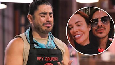 Rey Grupero llora tras ser salvado en ‘MasterChef Celebrity’ gracias a un platillo que hizo en honor a Elena Larrea