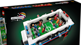 You can now build your own foosball table right at home: LEGO releases 2,300-piece game set
