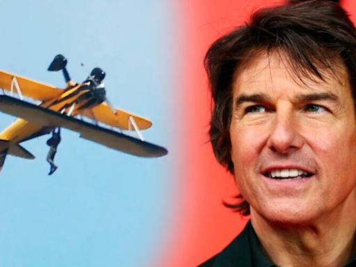 ¡Arriesga su vida! Tom Cruise se colgó de un avión en pleno vuelo para 'Misión Imposible 8'