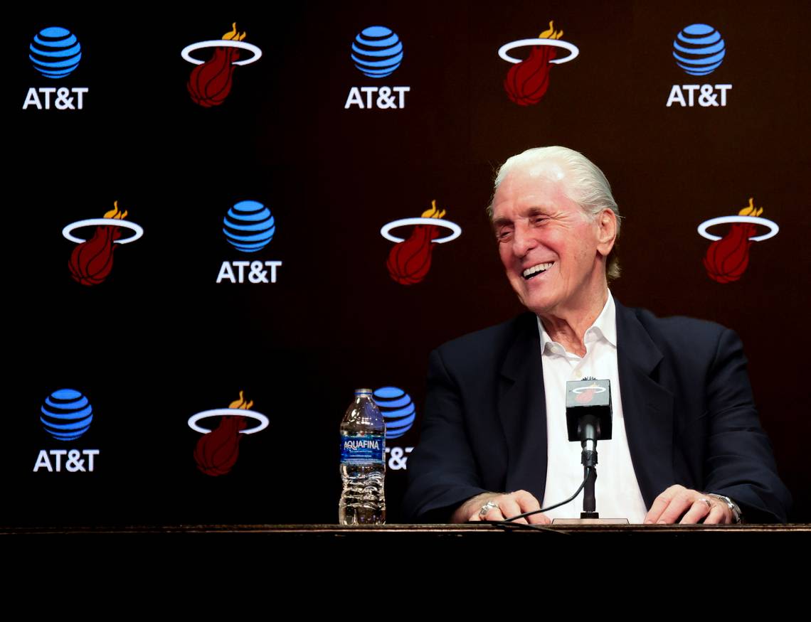 Live updates: What Pat Riley is saying, by the minute, in his annual press conference