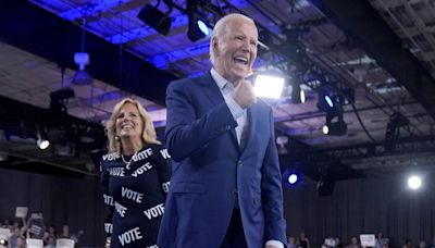 Biden concedes debate fumbles but declares he will defend democracy. Dems stick by him -- for now