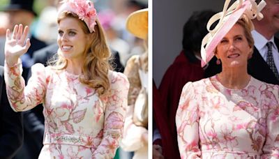 Beatrice's awkward fashion blunder as she wears same dress as Sophie