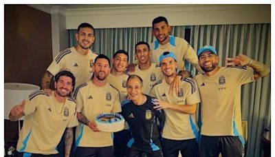 Messi Celebrates Birthday with Argentine Teammates Before Copa America 2024 Clash Vs Chile