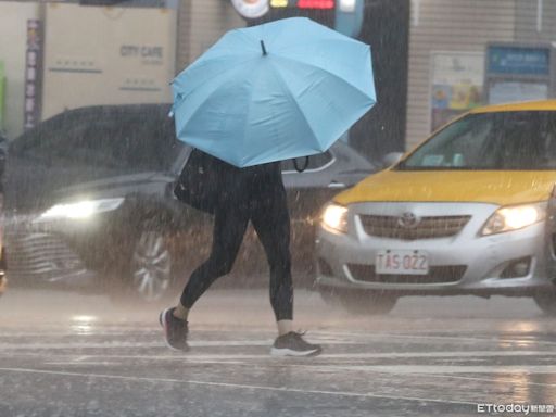 快訊／雨彈來了「1縣市大雨特報」 下到晚間