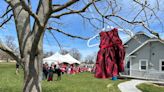 Red dress event on P.E.I. gives 'voice' to missing and murdered Indigenous women