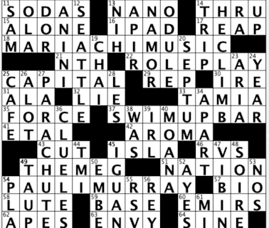 Off the Grid: Sally breaks down USA TODAY's daily crossword puzzle, I'm With You