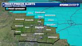 Frost Advisory in effect for northern Miami Valley counties; warm up on the way