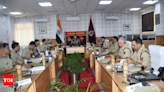 DG BSF visits Tripura amid unrest in Bangladesh - Times of India