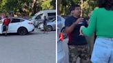 Man Blocks Parking Spot For His Friend, Gets In Argument With Another Driver. Internet Loves It - News18