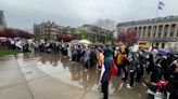 Hundreds gather on UW-Madison campus for pro-Palestinian rally
