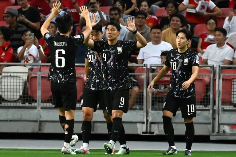 Tottenham's Son scores twice as South Korea rout Singapore 7-0