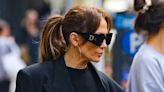 Jennifer Lopez Puts Her Navy Outfit Into Overdrive With a Matching Birkin