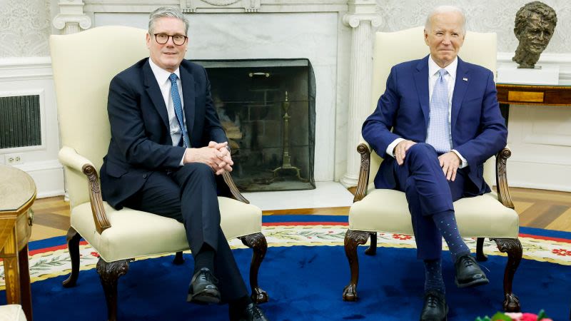 Biden signals openness to using Western long-range missiles inside Russia as he meets Britain’s leader to discuss | CNN Politics