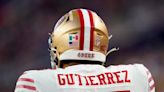 49ers OL Alfredo Gutierrez gets game ball after NFL debut
