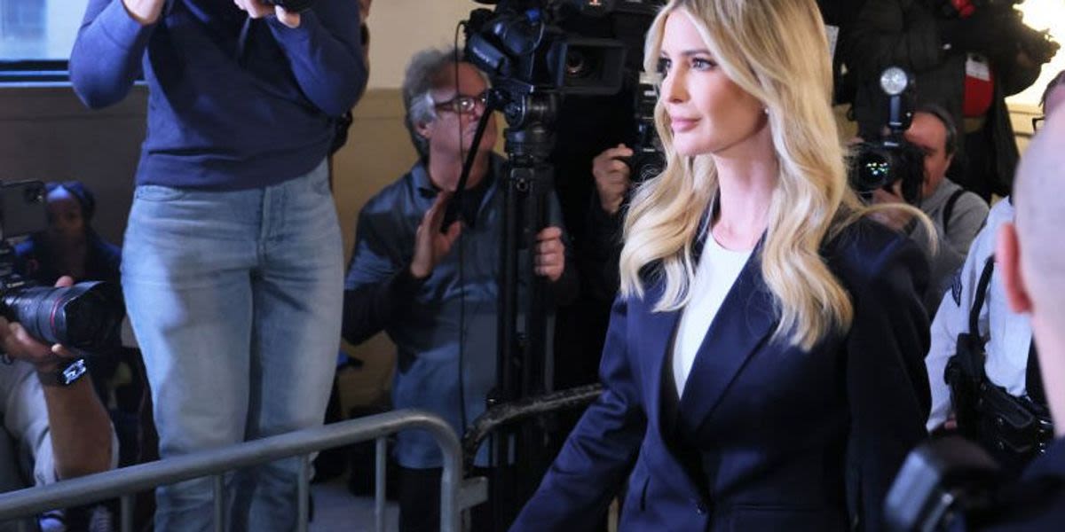 Ivanka shares 'cryptic' poem as Trump faces off against Stormy Daniels in court: report