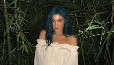 Kylie Jenner's semi-sheer babydoll dress is a négligée dream