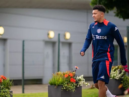 Why Jadon Sancho is not playing in Manchester United pre-season friendly vs Rosenborg