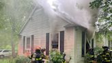 Knoxville house fire closes Cedar Lane