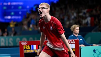 JO 2024: Félix Lebrun prolonge la «Lebrun-mania» et rallie le dernier carré en tennis de table