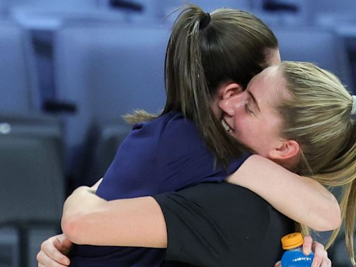 Best friends Caitlin Clark, Kate Martin are WNBA rookies with different experiences