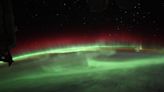 Northern lights danced across the sky this week. See how they looked from space