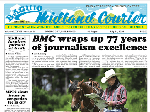 Writing 77: The Baguio Midland Courier