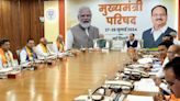 PM Modi Takes Stock Of BJP’s Performance In Lok Sabha Elections At Crucial Mukhyamantri Parishad Meeting At Party...