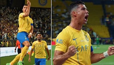 Video: Cristiano Ronaldo la mete hasta sin mirar al arco; vea su golazo con el Al-Nassr