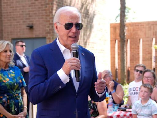 Angry Biden: 'Go ahead. Challenge me at the convention'