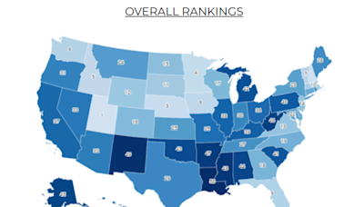 Is New Jersey one of the best states in the country? See how it ranks