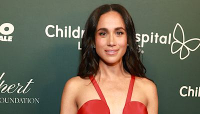 Meghan Markle Rewore Her Iconic Daring Red Gown For A Surprise Gala Appearance