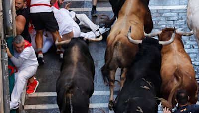 La Palmosilla inaugura los primeros encierros de San Fermín cargados de emoción y peligro