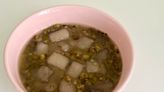 (台灣菜)粉角綠豆湯