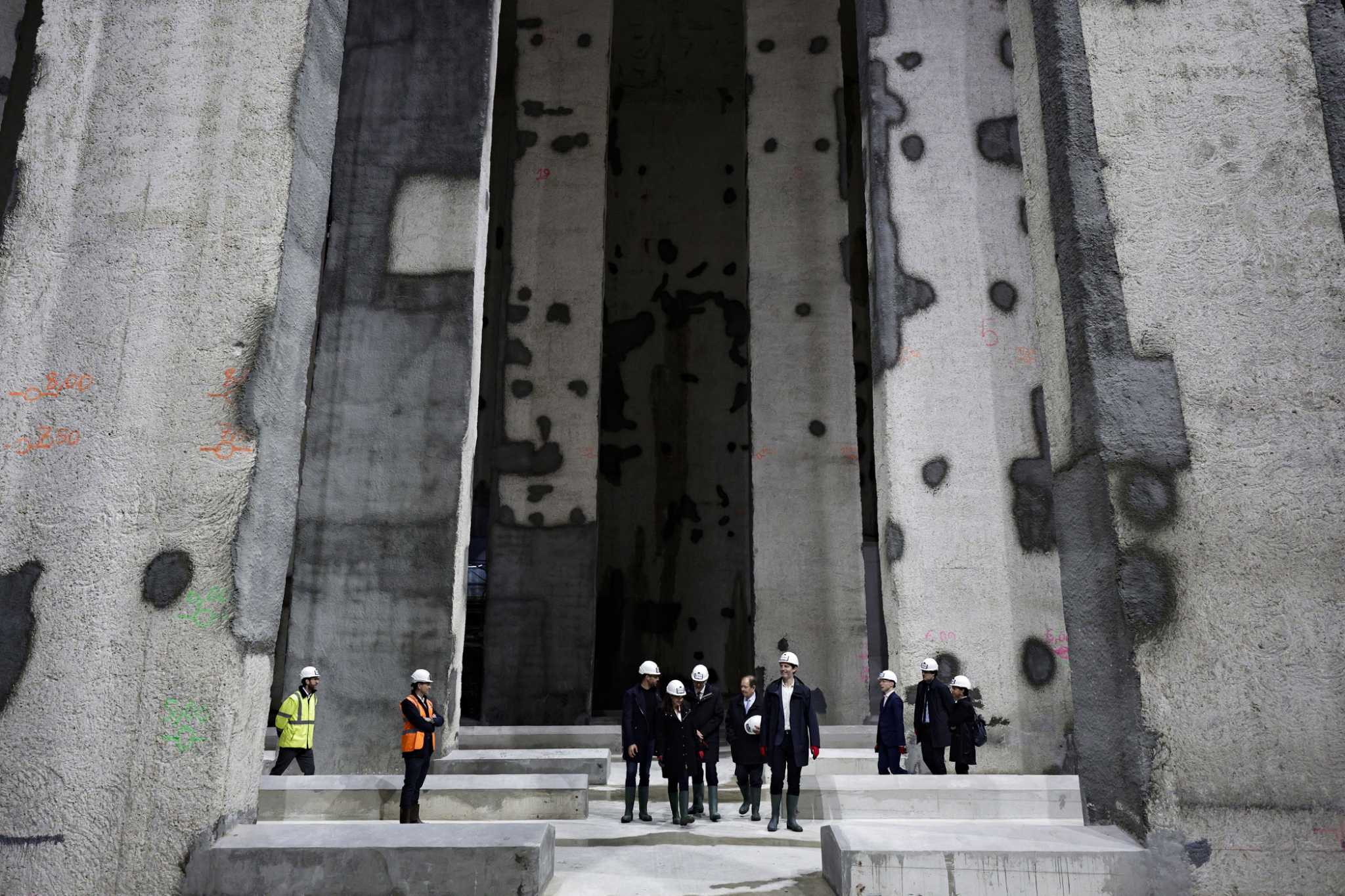 Paris inaugurates giant water storage basin to clean up the River Seine for Olympic swimming