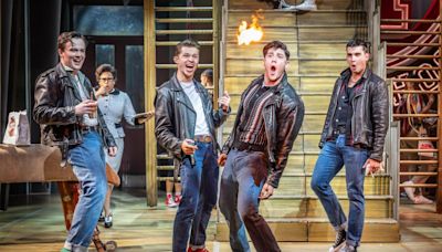 Young star's leap from Glasgow 'Fame school' to UK tour of Grease