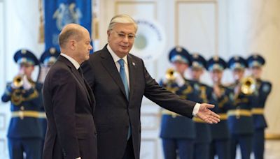 Kazakh leader urges Scholz to support China's peace plan for Ukraine