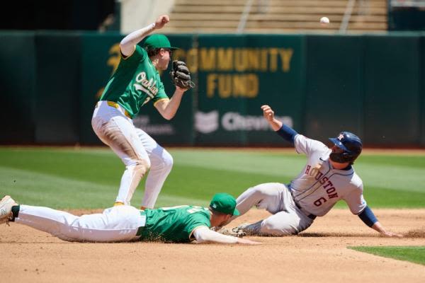 Astros' Ronel Blanco returns from suspension, shuts down A's