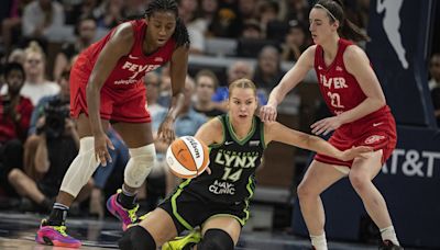 Kelsey Mitchell drops 21, Aliyah Boston and Caitlin Clark score 17 each as Fever top Lynx 81-74