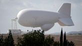 Israel deploys enormous blimp to help fight Hezbollah militants on the Lebanon border