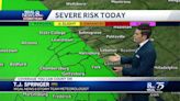 Next storm system brings showers, clouds