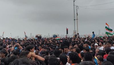 First-person account of the Indian cricket team’s victory parade at Marine Drive in Mumbai