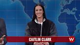 Caitlin Clark had a hilarious SNL appearance fighting back against Weekend Update women's hoops jokes