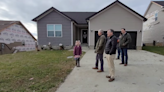 Clarksville 7 year old sings to bring cheer to city officials amid tornado destruction