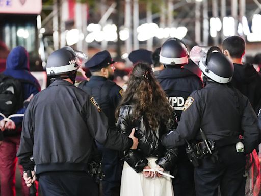 Más de 2.500 detenidos en las protestas propalestinas de las universidades de EE.UU.